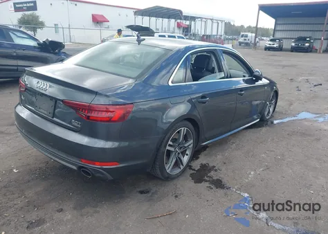 2018 Audi A4 2.0T Premium/2.0T Tech Premium from USA, damaged, VIN WAUENAF45JN019622